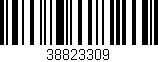 Código de barras (EAN, GTIN, SKU, ISBN): '38823309'
