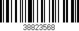 Código de barras (EAN, GTIN, SKU, ISBN): '38823568'