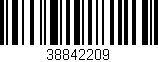 Código de barras (EAN, GTIN, SKU, ISBN): '38842209'