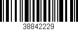 Código de barras (EAN, GTIN, SKU, ISBN): '38842229'