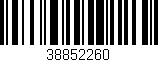 Código de barras (EAN, GTIN, SKU, ISBN): '38852260'