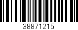 Código de barras (EAN, GTIN, SKU, ISBN): '38871215'