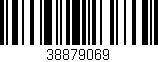 Código de barras (EAN, GTIN, SKU, ISBN): '38879069'