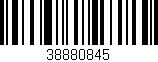 Código de barras (EAN, GTIN, SKU, ISBN): '38880845'