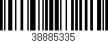 Código de barras (EAN, GTIN, SKU, ISBN): '38885335'