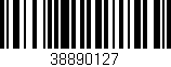 Código de barras (EAN, GTIN, SKU, ISBN): '38890127'