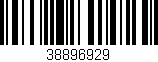 Código de barras (EAN, GTIN, SKU, ISBN): '38896929'
