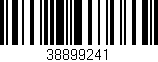 Código de barras (EAN, GTIN, SKU, ISBN): '38899241'