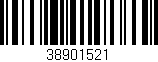 Código de barras (EAN, GTIN, SKU, ISBN): '38901521'