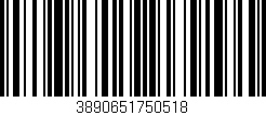 Código de barras (EAN, GTIN, SKU, ISBN): '3890651750518'