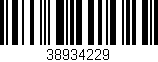 Código de barras (EAN, GTIN, SKU, ISBN): '38934229'