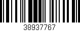 Código de barras (EAN, GTIN, SKU, ISBN): '38937767'