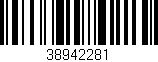 Código de barras (EAN, GTIN, SKU, ISBN): '38942281'