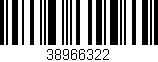 Código de barras (EAN, GTIN, SKU, ISBN): '38966322'