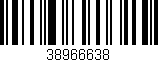 Código de barras (EAN, GTIN, SKU, ISBN): '38966638'