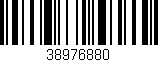 Código de barras (EAN, GTIN, SKU, ISBN): '38976880'