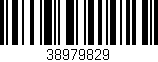 Código de barras (EAN, GTIN, SKU, ISBN): '38979829'