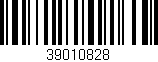 Código de barras (EAN, GTIN, SKU, ISBN): '39010828'