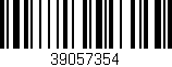 Código de barras (EAN, GTIN, SKU, ISBN): '39057354'
