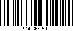 Código de barras (EAN, GTIN, SKU, ISBN): '3914366685887'
