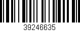 Código de barras (EAN, GTIN, SKU, ISBN): '39246635'