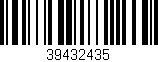 Código de barras (EAN, GTIN, SKU, ISBN): '39432435'