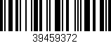 Código de barras (EAN, GTIN, SKU, ISBN): '39459372'