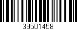 Código de barras (EAN, GTIN, SKU, ISBN): '39501458'