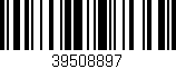 Código de barras (EAN, GTIN, SKU, ISBN): '39508897'