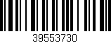 Código de barras (EAN, GTIN, SKU, ISBN): '39553730'