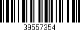 Código de barras (EAN, GTIN, SKU, ISBN): '39557354'