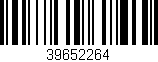 Código de barras (EAN, GTIN, SKU, ISBN): '39652264'