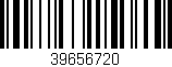 Código de barras (EAN, GTIN, SKU, ISBN): '39656720'