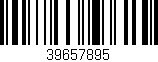 Código de barras (EAN, GTIN, SKU, ISBN): '39657895'