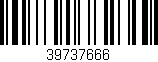 Código de barras (EAN, GTIN, SKU, ISBN): '39737666'