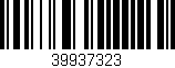 Código de barras (EAN, GTIN, SKU, ISBN): '39937323'