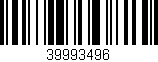 Código de barras (EAN, GTIN, SKU, ISBN): '39993496'