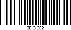 Código de barras (EAN, GTIN, SKU, ISBN): '3DC-202'