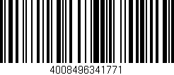 Código de barras (EAN, GTIN, SKU, ISBN): '4008496341771'