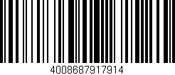 Código de barras (EAN, GTIN, SKU, ISBN): '4008687917914'