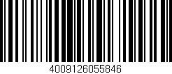 Código de barras (EAN, GTIN, SKU, ISBN): '4009126055846'