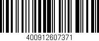 Código de barras (EAN, GTIN, SKU, ISBN): '400912607371'