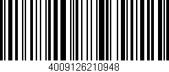 Código de barras (EAN, GTIN, SKU, ISBN): '4009126210948'