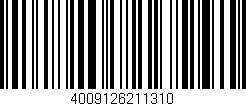 Código de barras (EAN, GTIN, SKU, ISBN): '4009126211310'