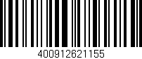 Código de barras (EAN, GTIN, SKU, ISBN): '400912621155'
