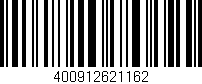 Código de barras (EAN, GTIN, SKU, ISBN): '400912621162'
