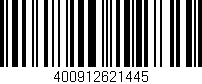 Código de barras (EAN, GTIN, SKU, ISBN): '400912621445'