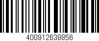 Código de barras (EAN, GTIN, SKU, ISBN): '400912638856'