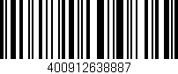 Código de barras (EAN, GTIN, SKU, ISBN): '400912638887'