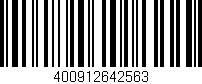 Código de barras (EAN, GTIN, SKU, ISBN): '400912642563'